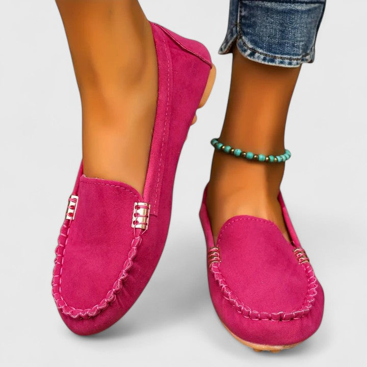 Women's Slip On Loafers – Pink