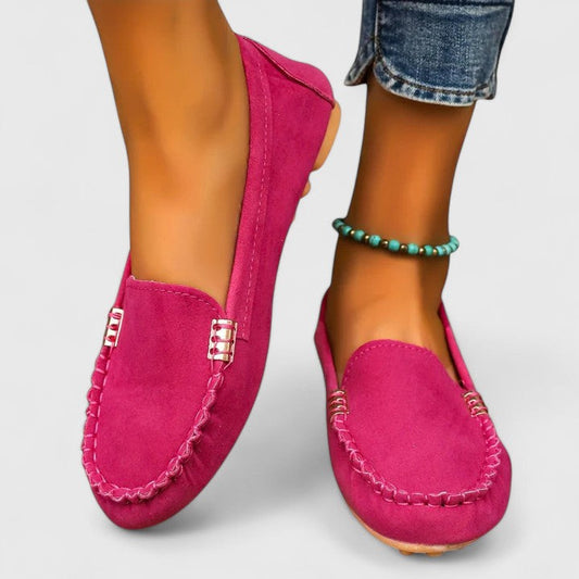 Women's Slip On Loafers – Pink