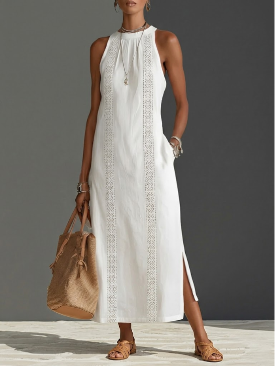 Women's Halter Maxi Dress
