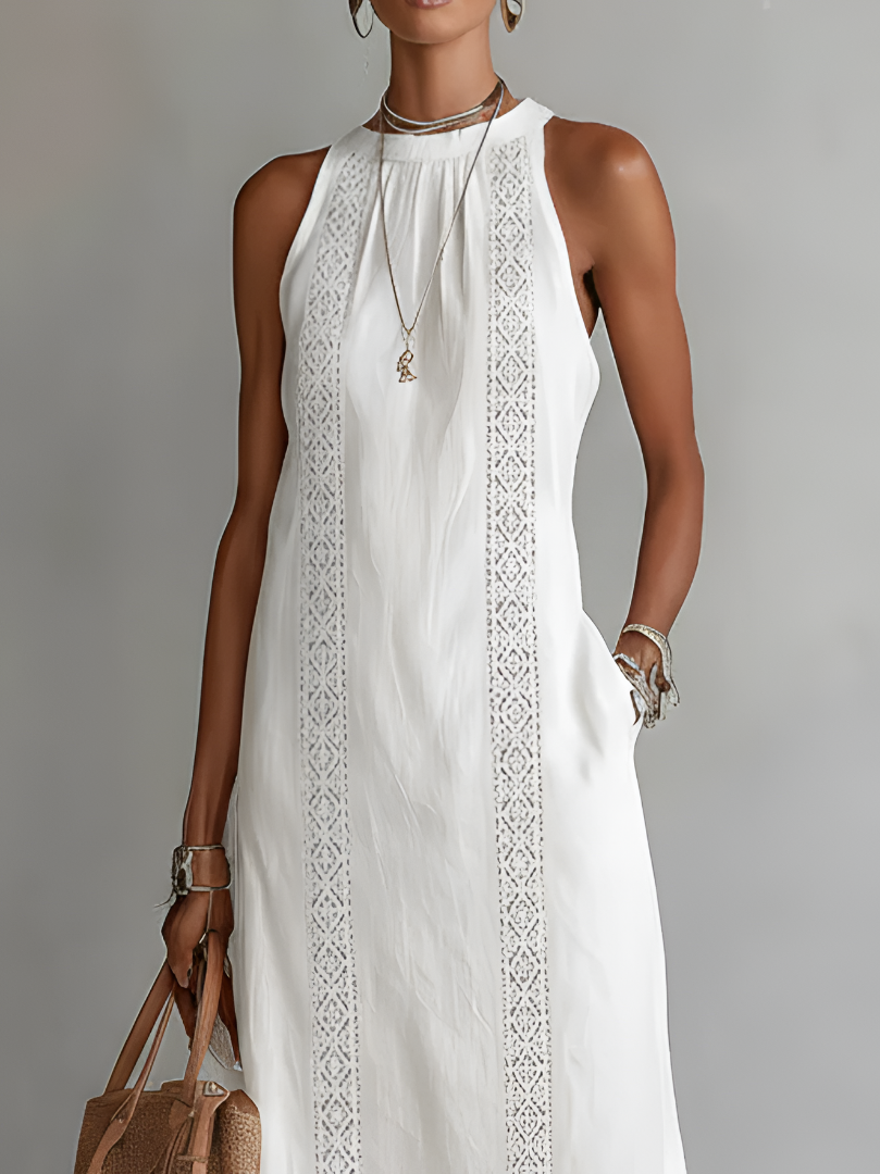 Women's Halter Maxi Dress
