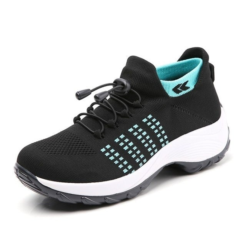 Women's Sneakers – Black Sky Blue