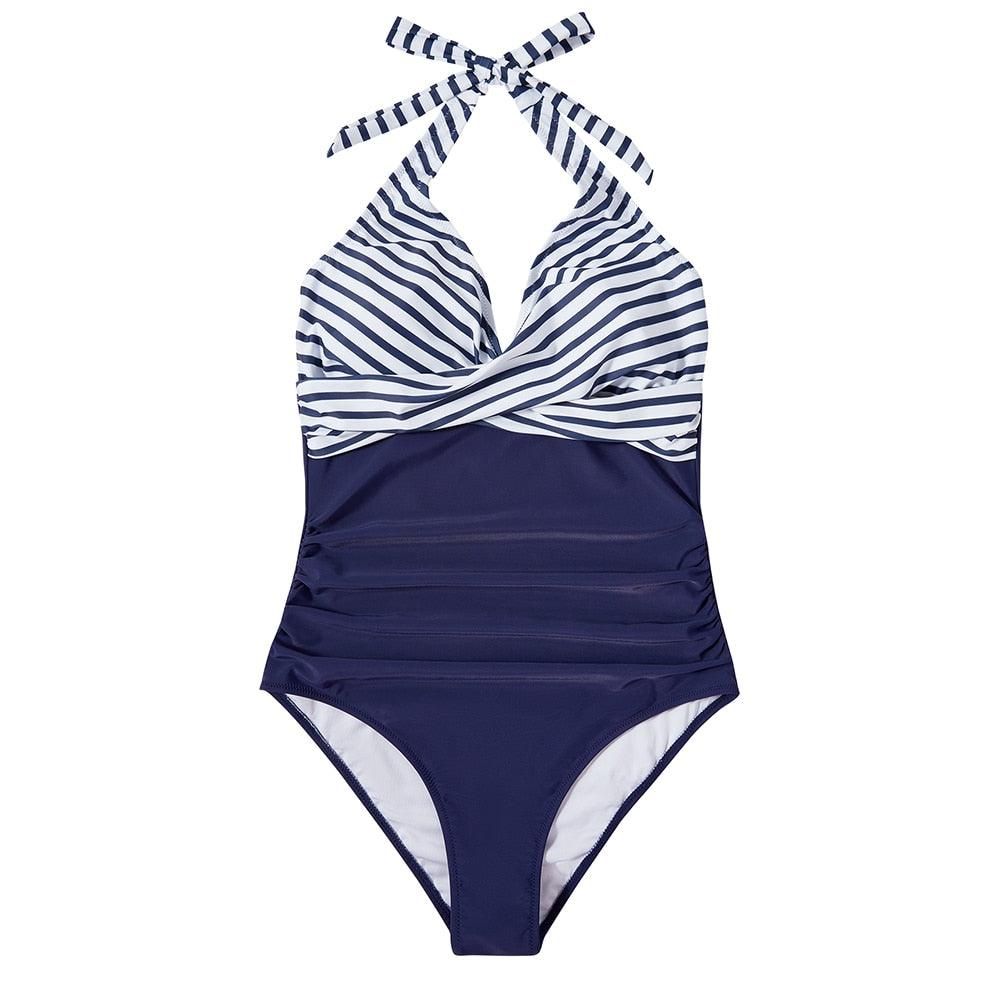 Women's Halter One Piece Swimsuit