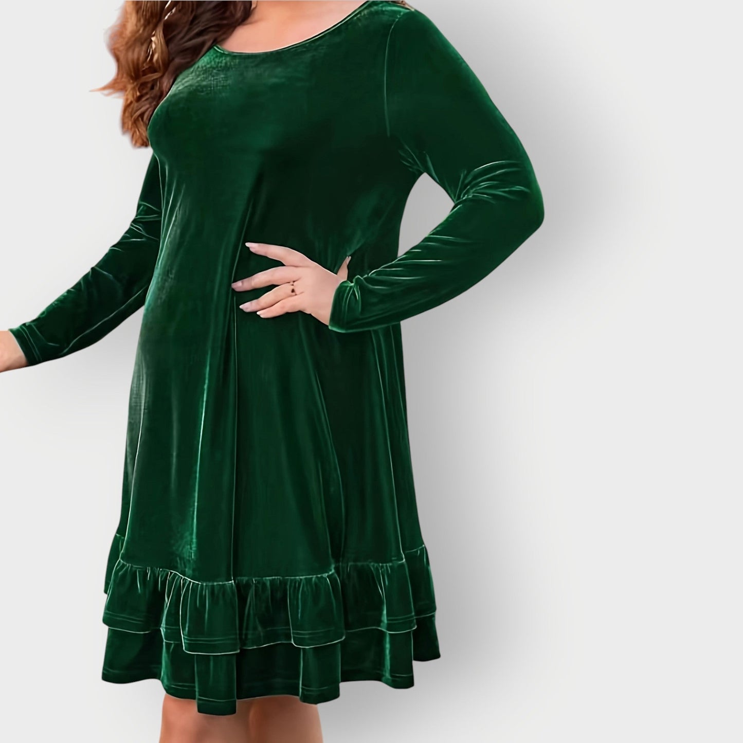 Women's Midi Dress – Green