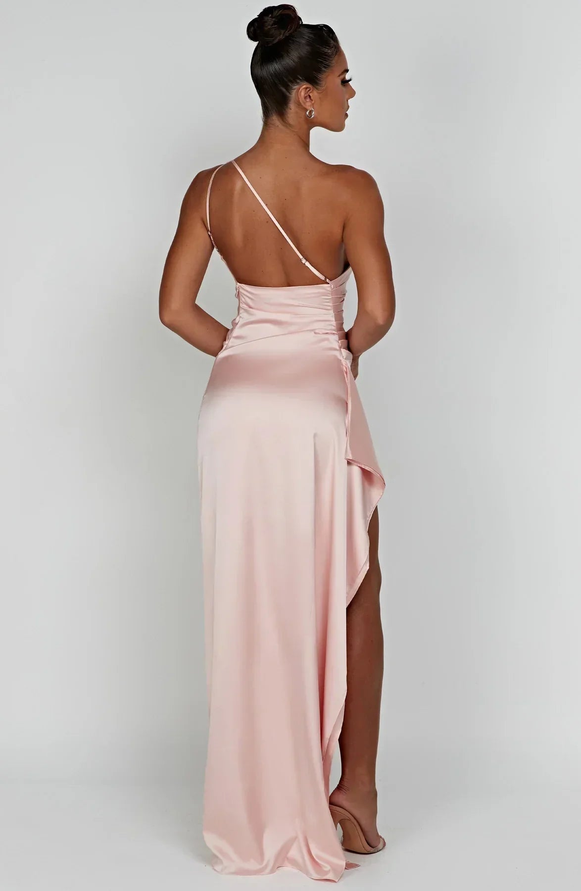 Women's One Shoulder Maxi Dress
