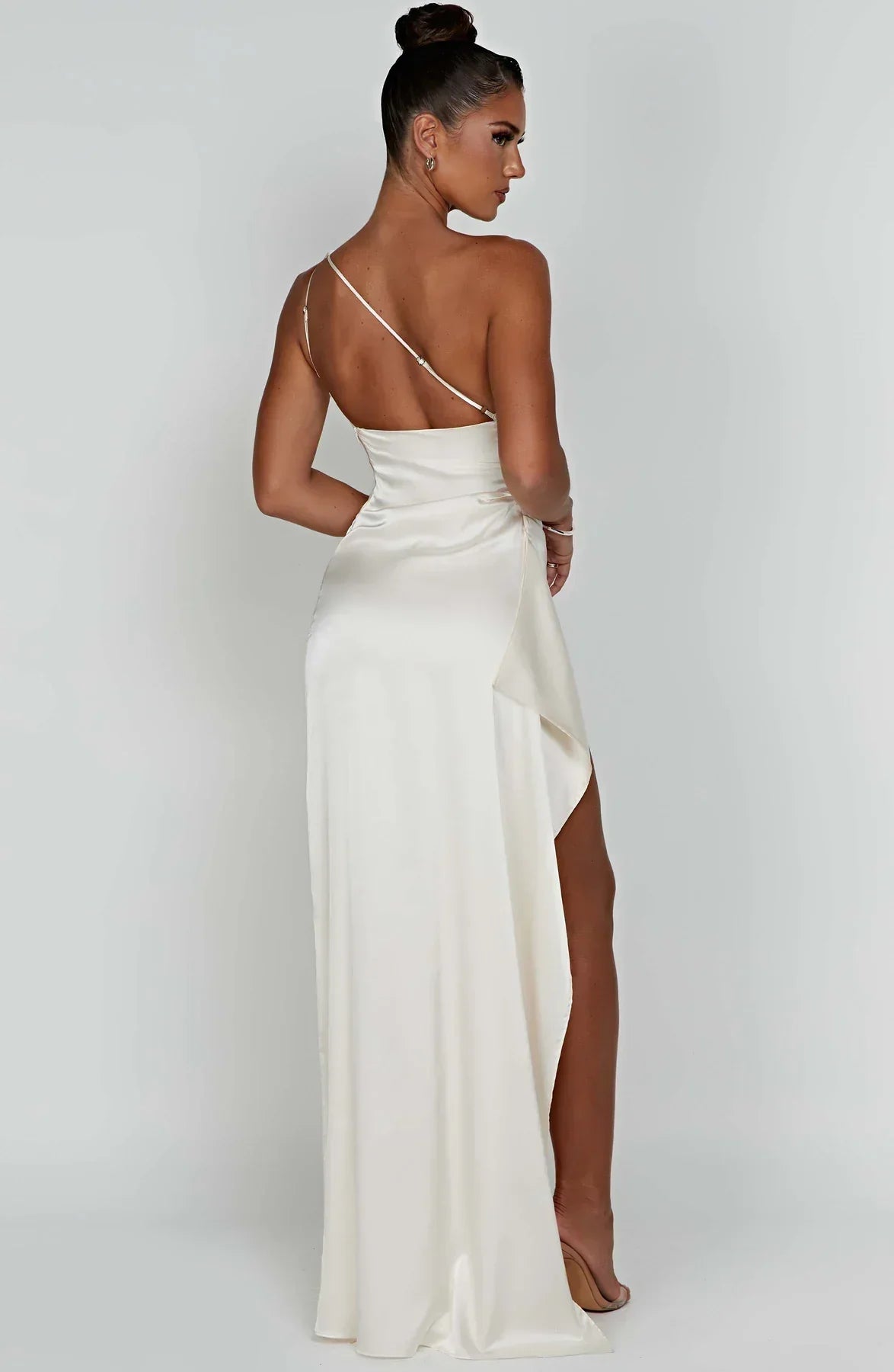Women's One Shoulder Maxi Dress
