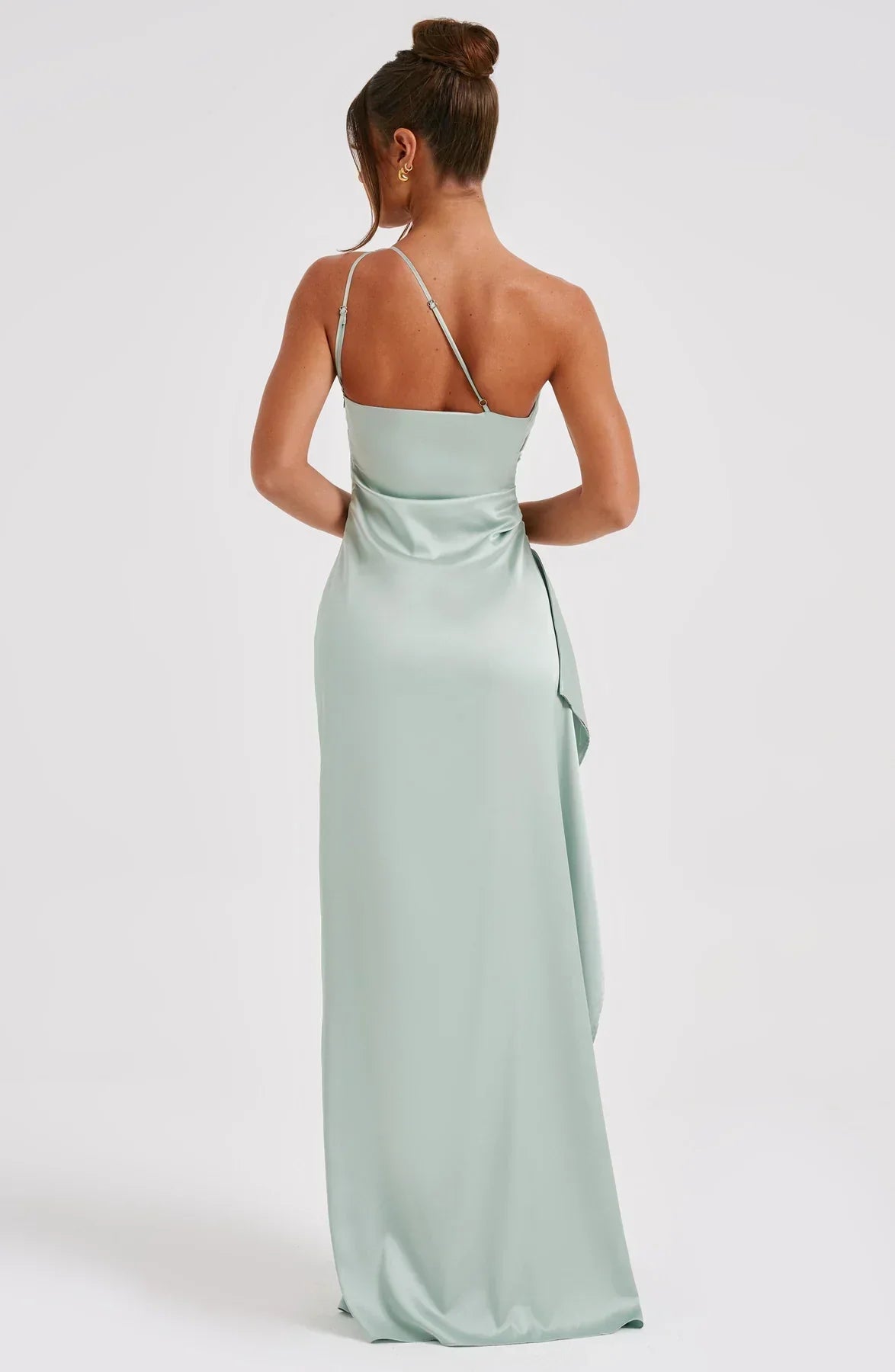 Women's One Shoulder Maxi Dress