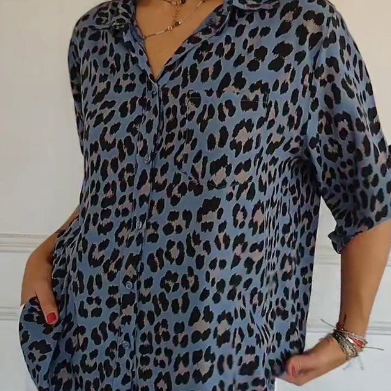 Women's Blouse – Blue
