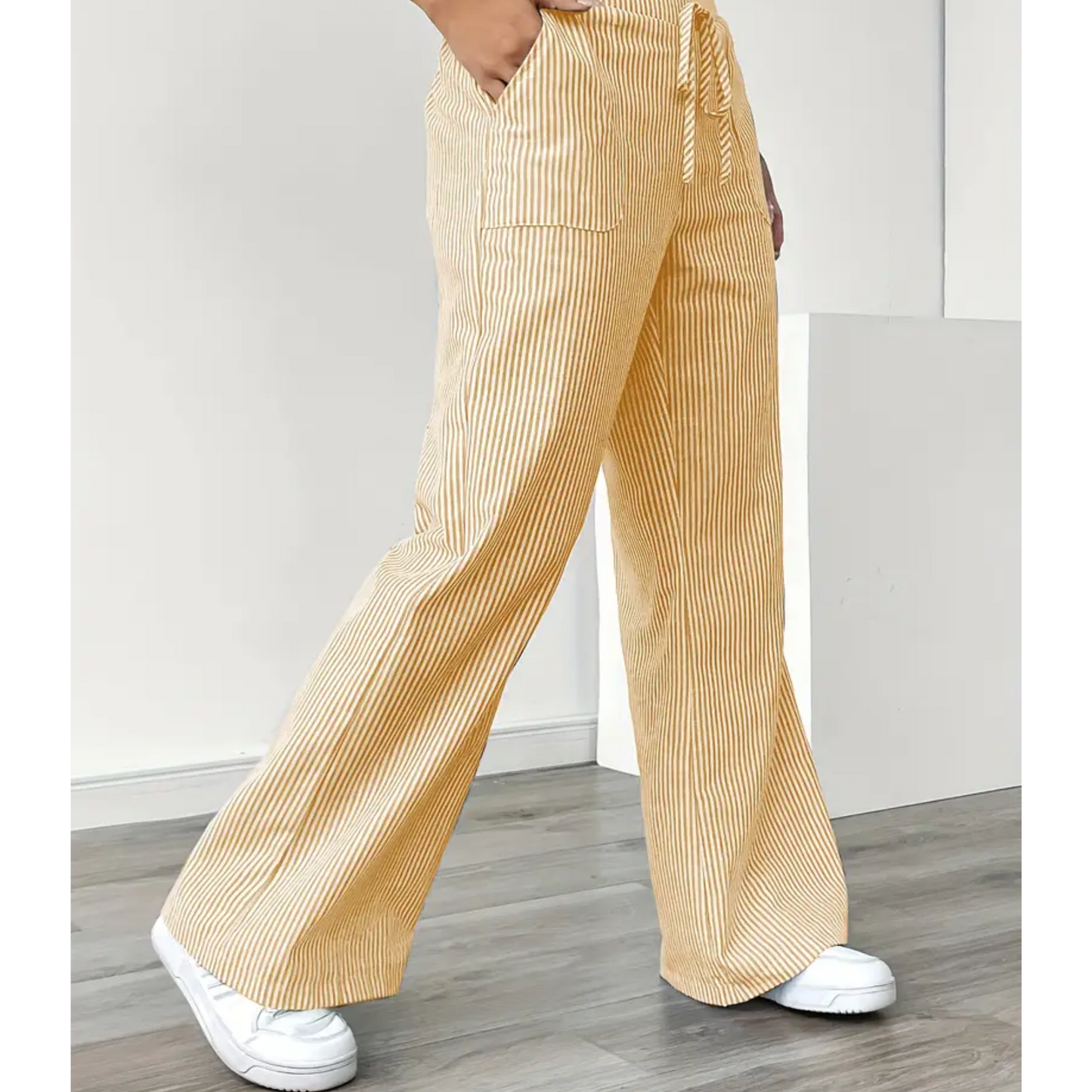 Women's Wide Leg Drawstring Pants