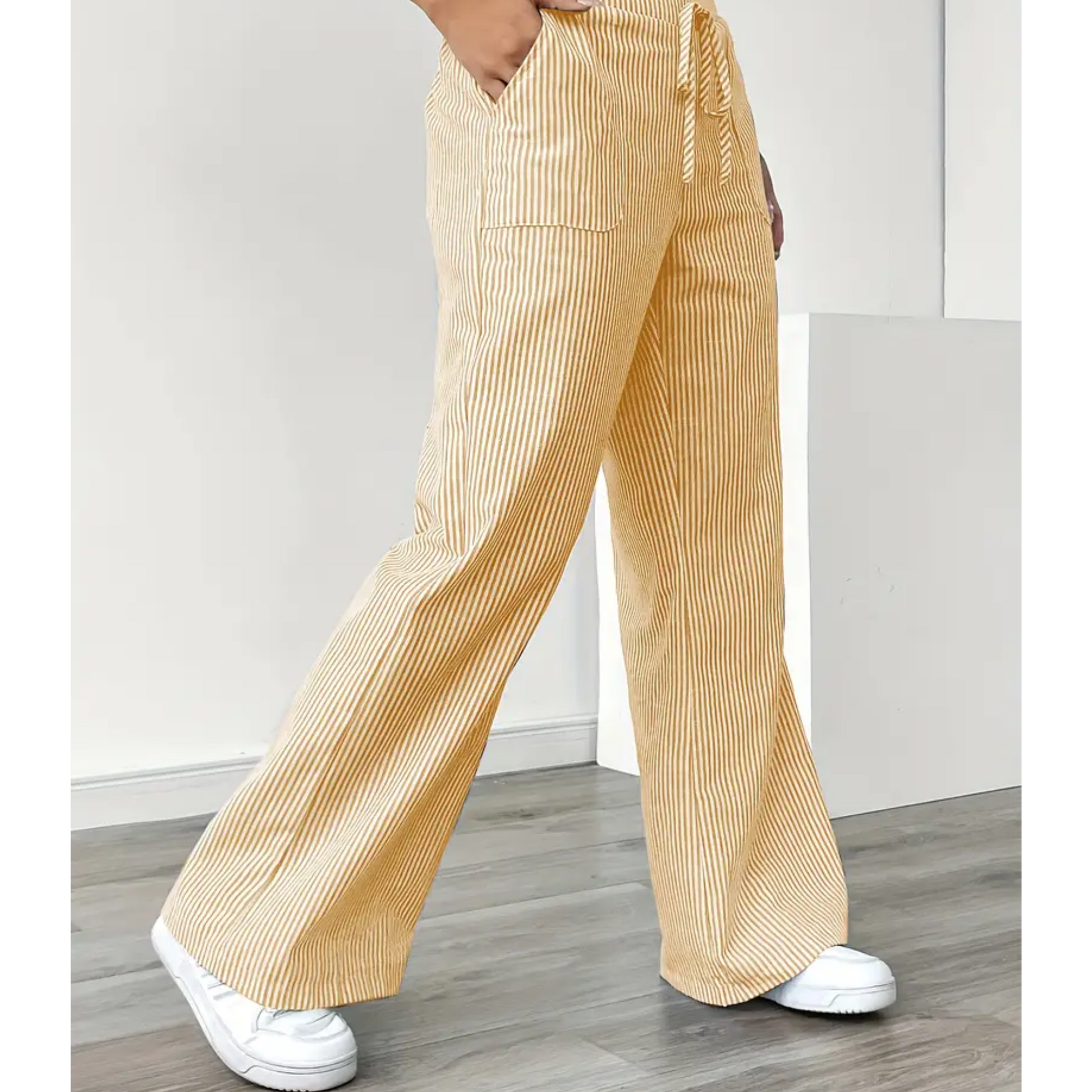 Women's Wide Leg Drawstring Pants