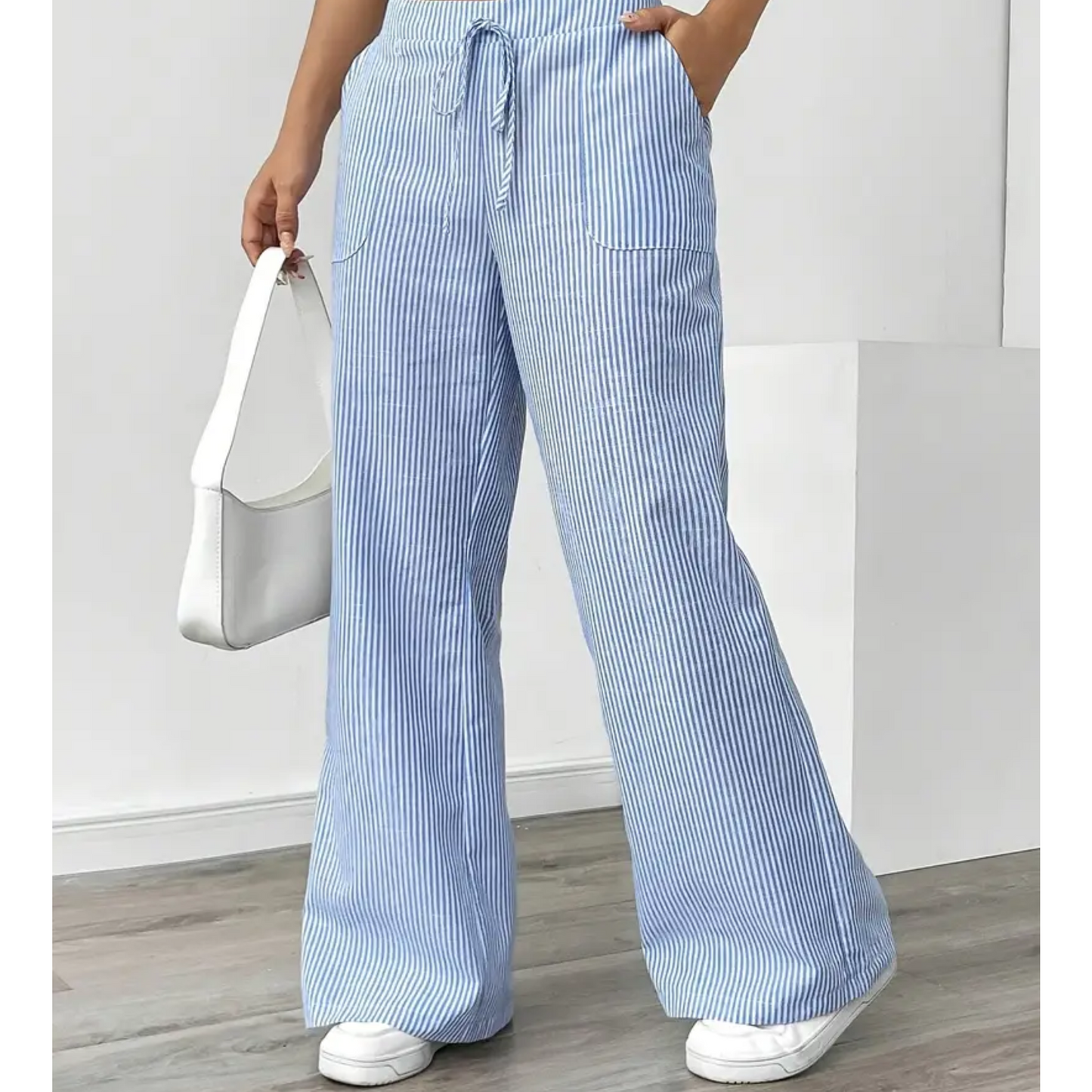 Women's Wide Leg Drawstring Pants