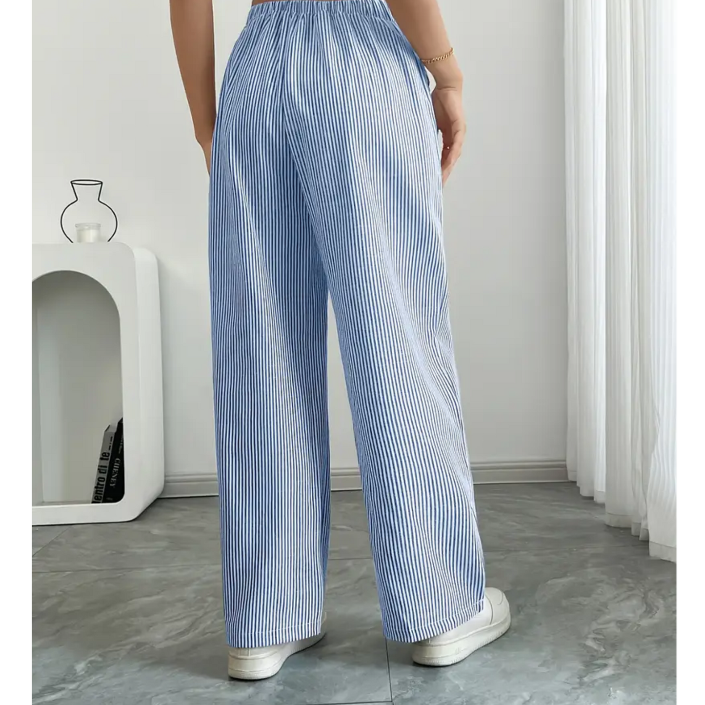 Women's Wide Leg Drawstring Pants