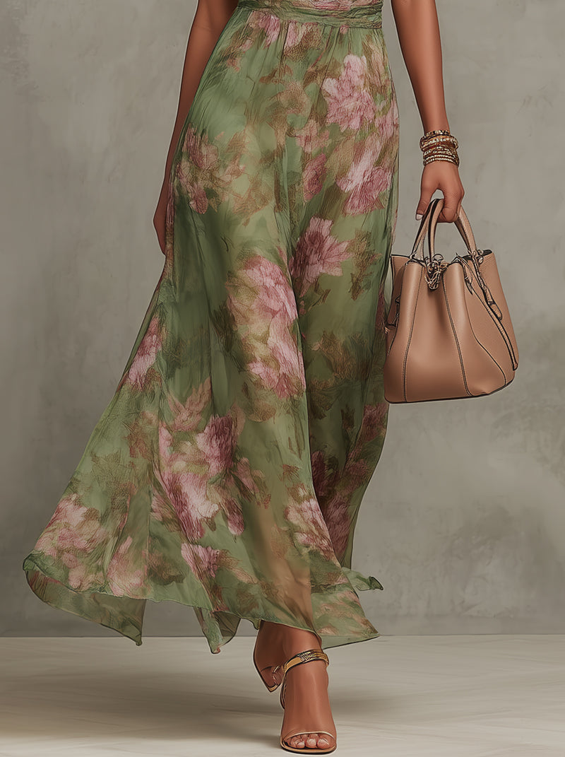 Women's Halter Maxi Dress