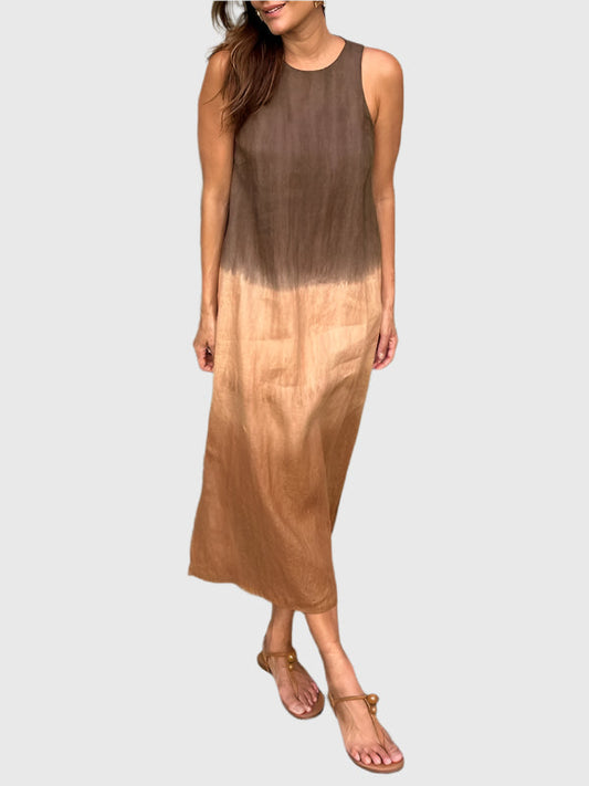 Women's Midi Dress – Brown