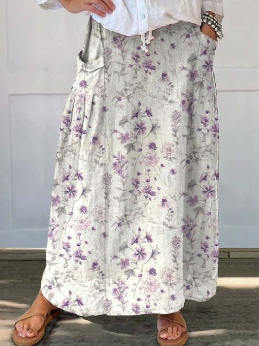 Women's Maxi Skirt – White