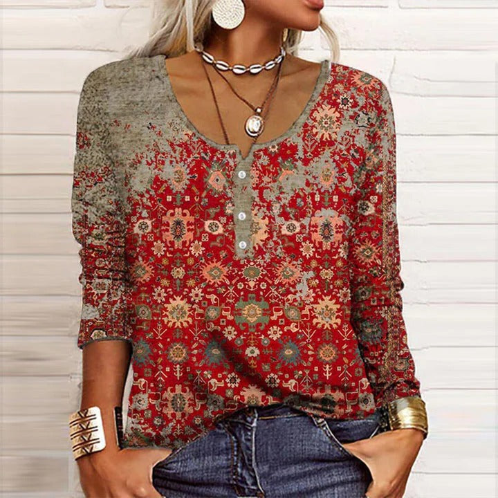 Women's Long Sleeve Blouse