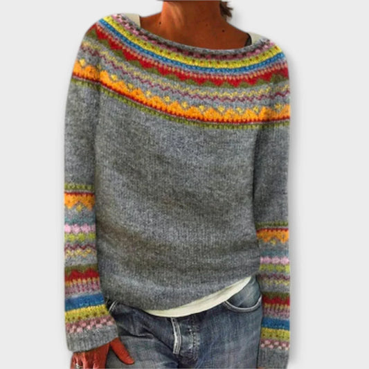 Women's Long Sleeve Sweater – Yellow