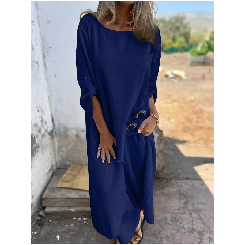 Women's Maxi Dress – Blue