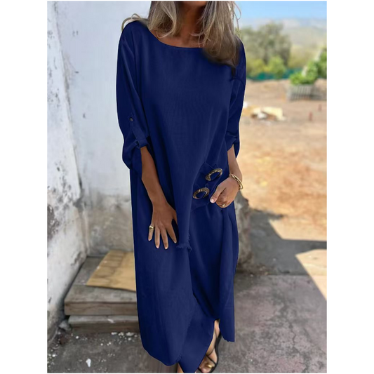 Women's Maxi Dress – Blue