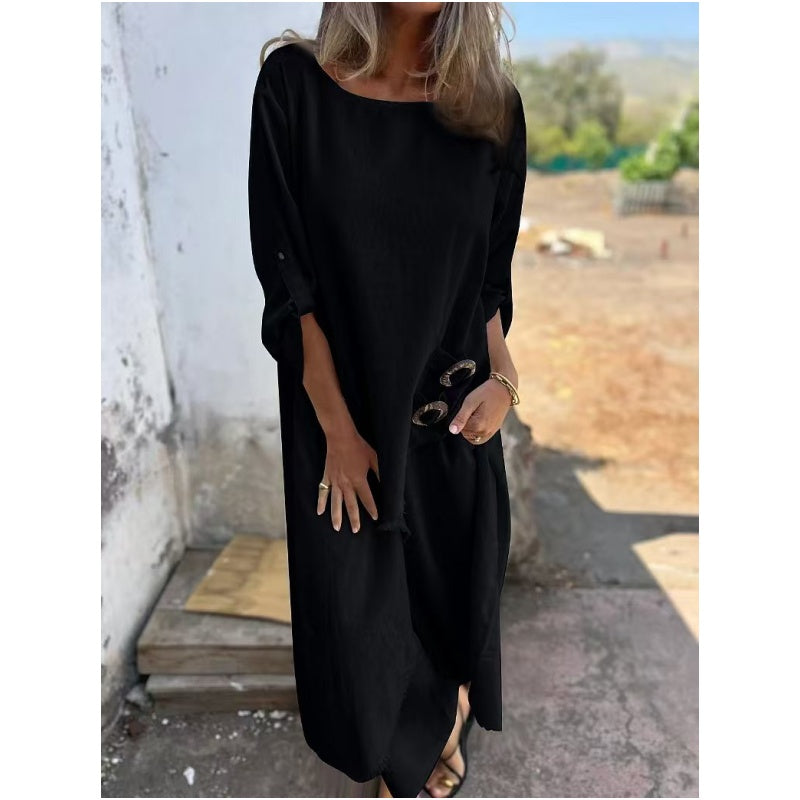 Women's Maxi Dress – Black