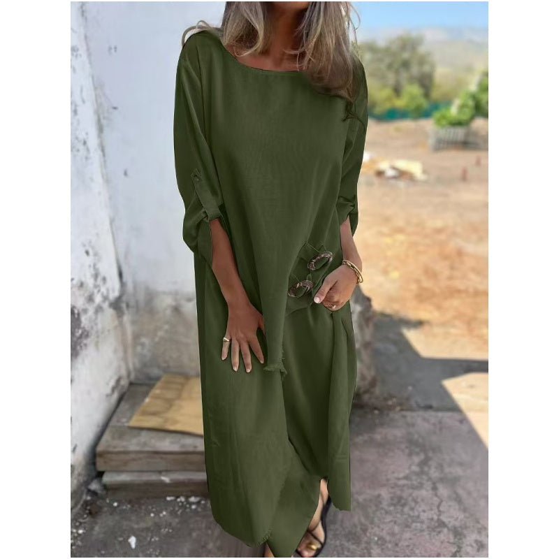 Women's Maxi Dress – Green