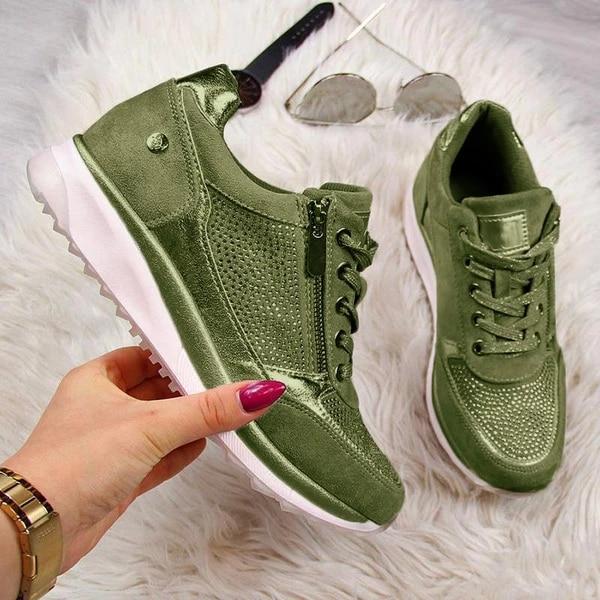 Women's Sneakers – Green