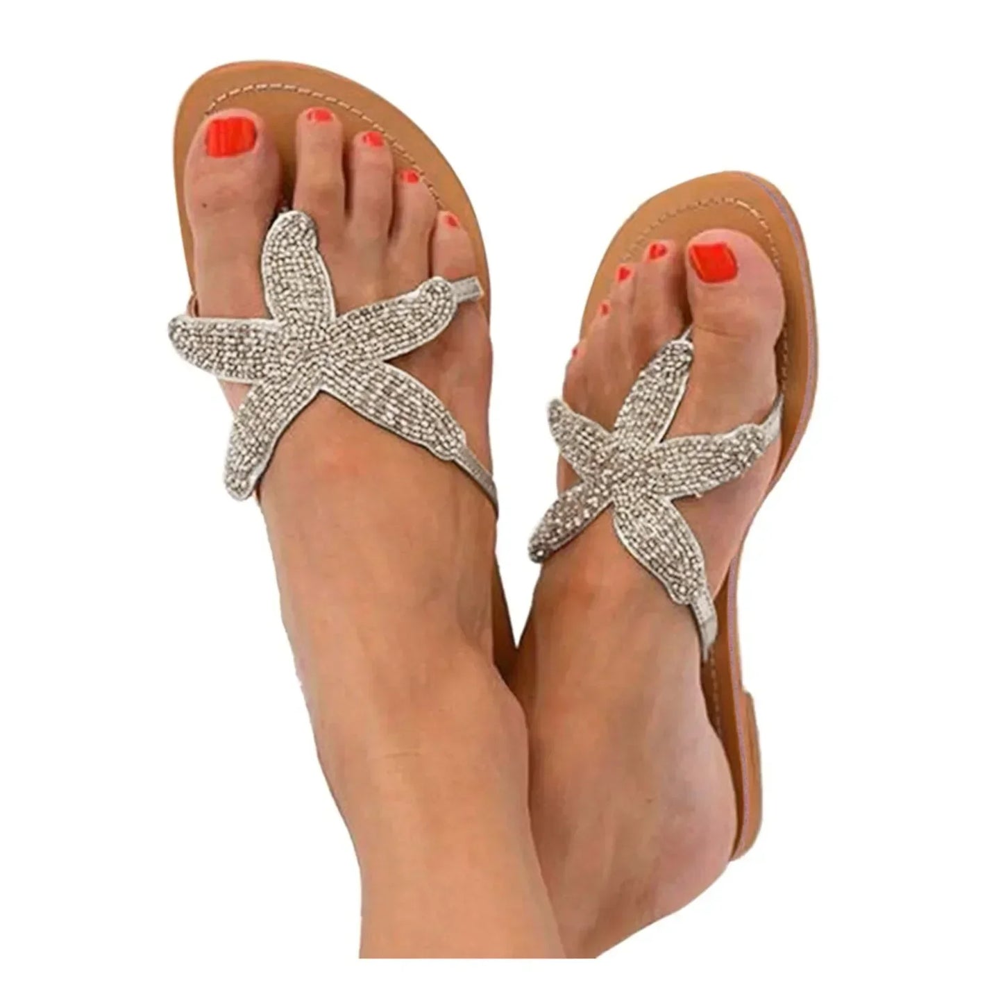 Women's Slides – Silver
