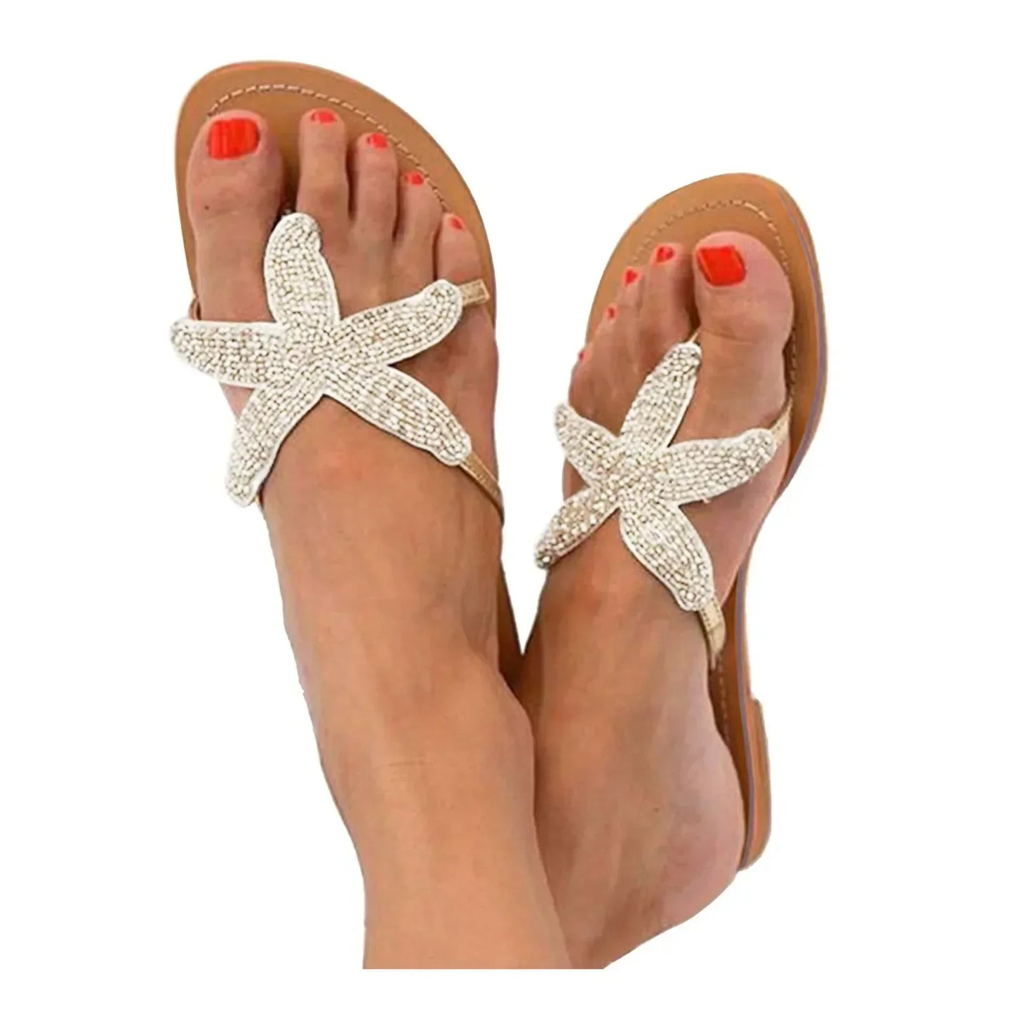 Women's Slides – White