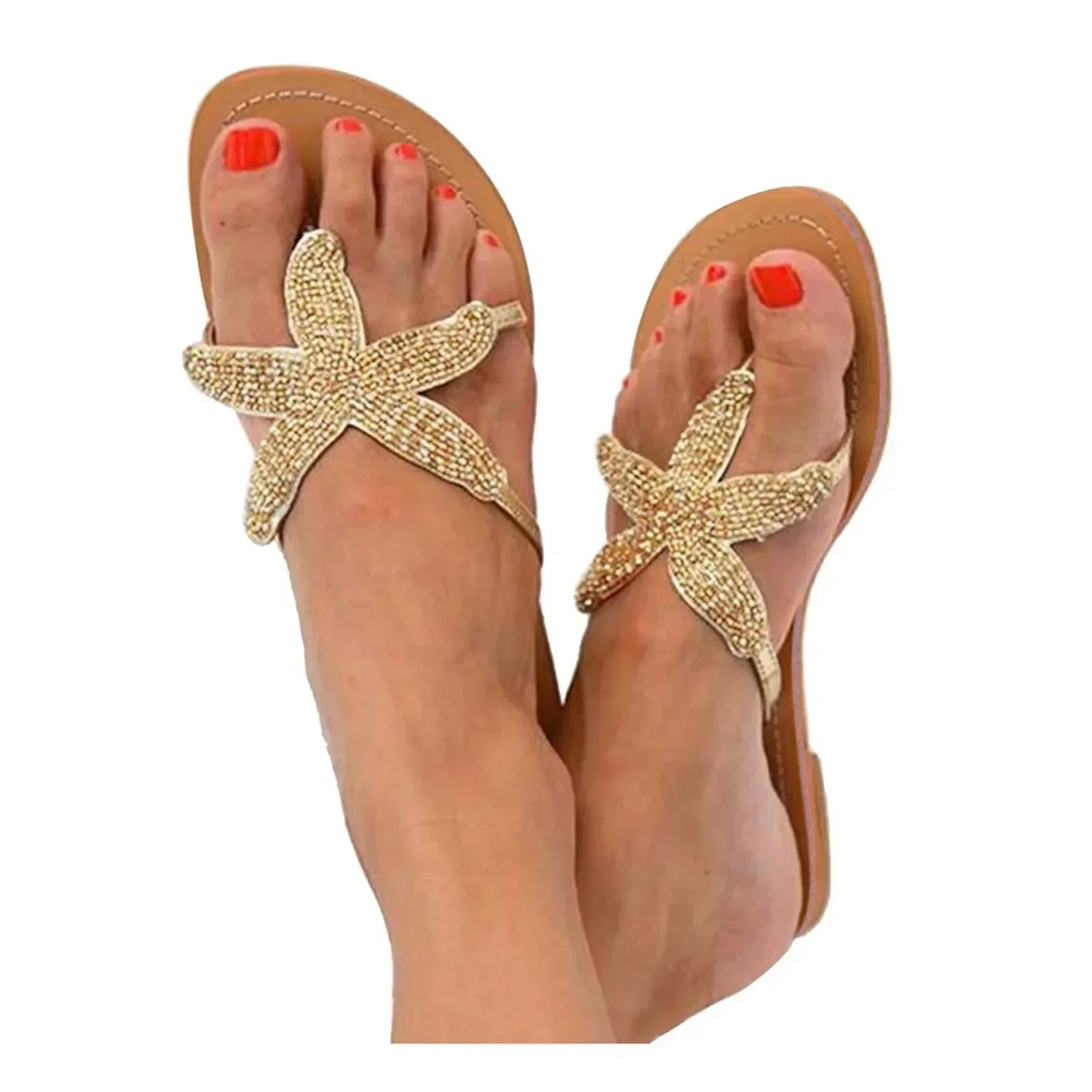 Women's Slides – Gold