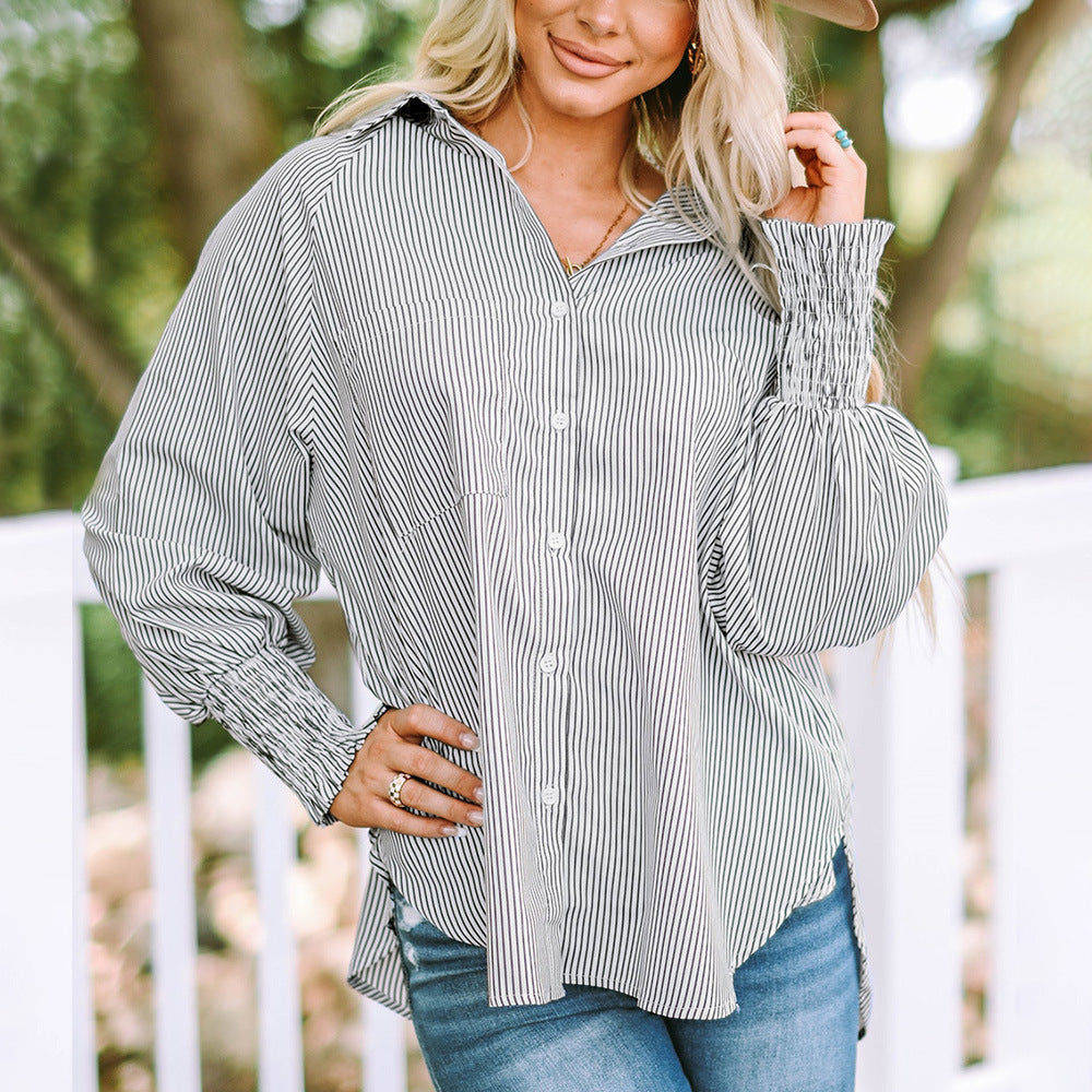 Women's Long Sleeve Shirt – Grey