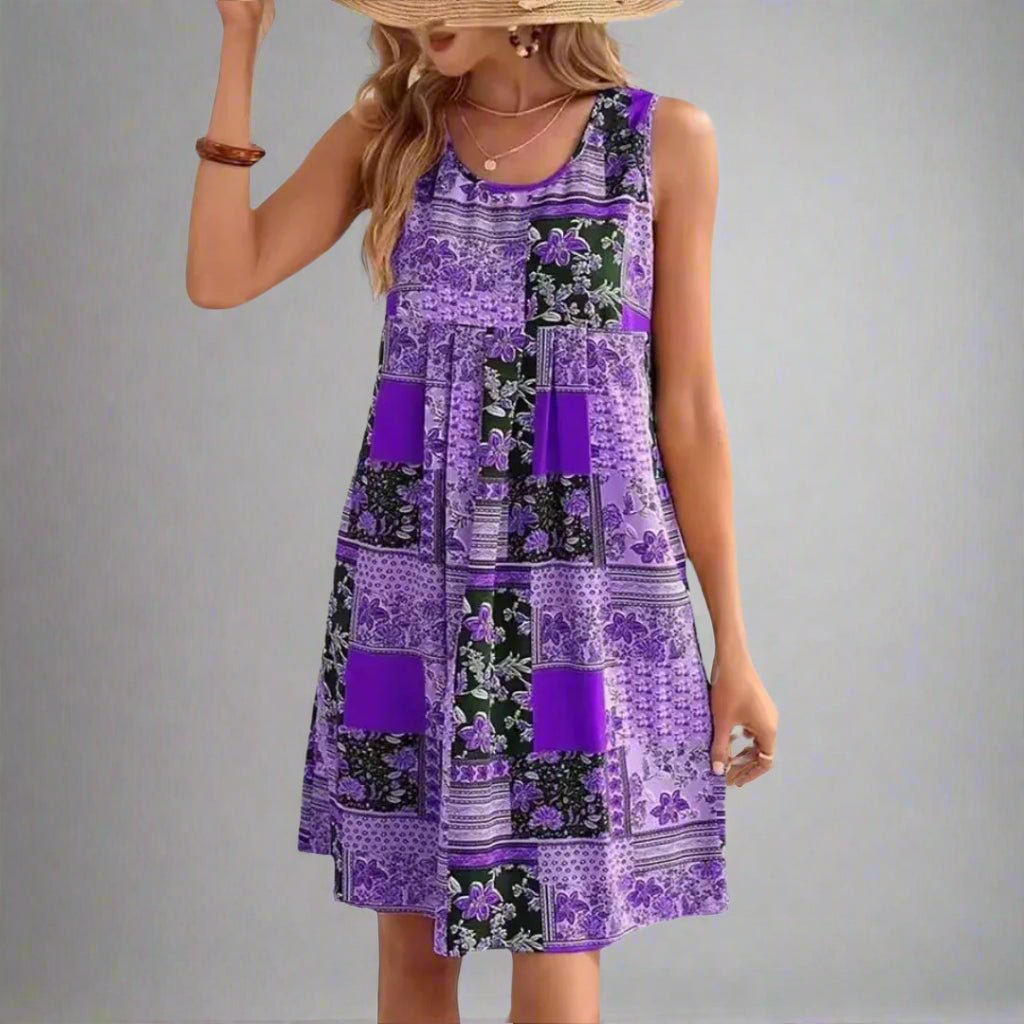 Women's Mini Dress – Purple