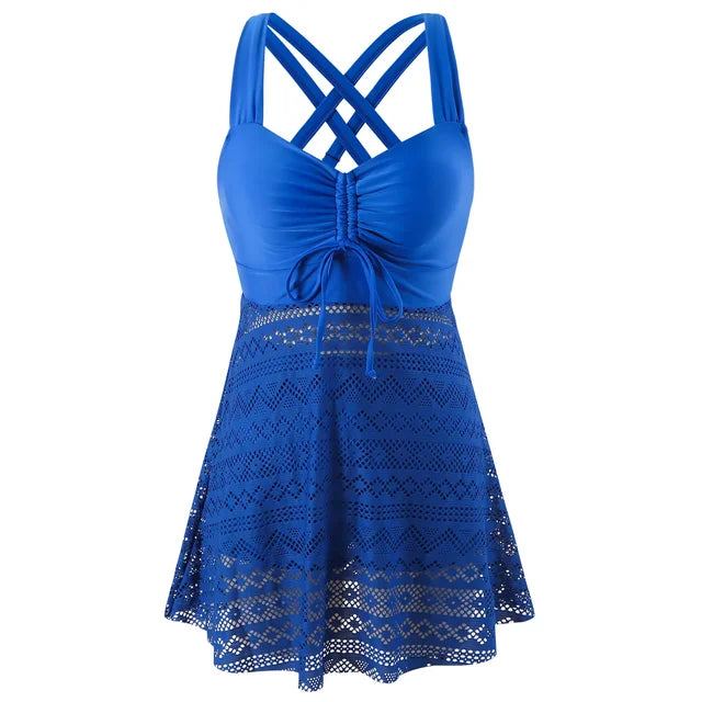 Women's Sweetheart Tankini – Blue