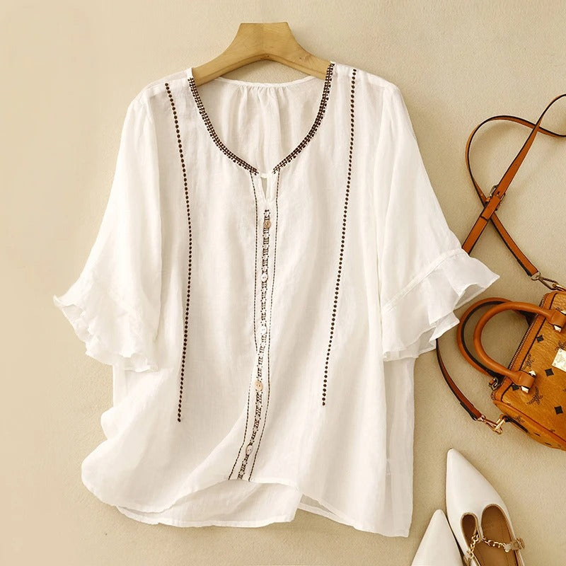 Women's Blouse – White