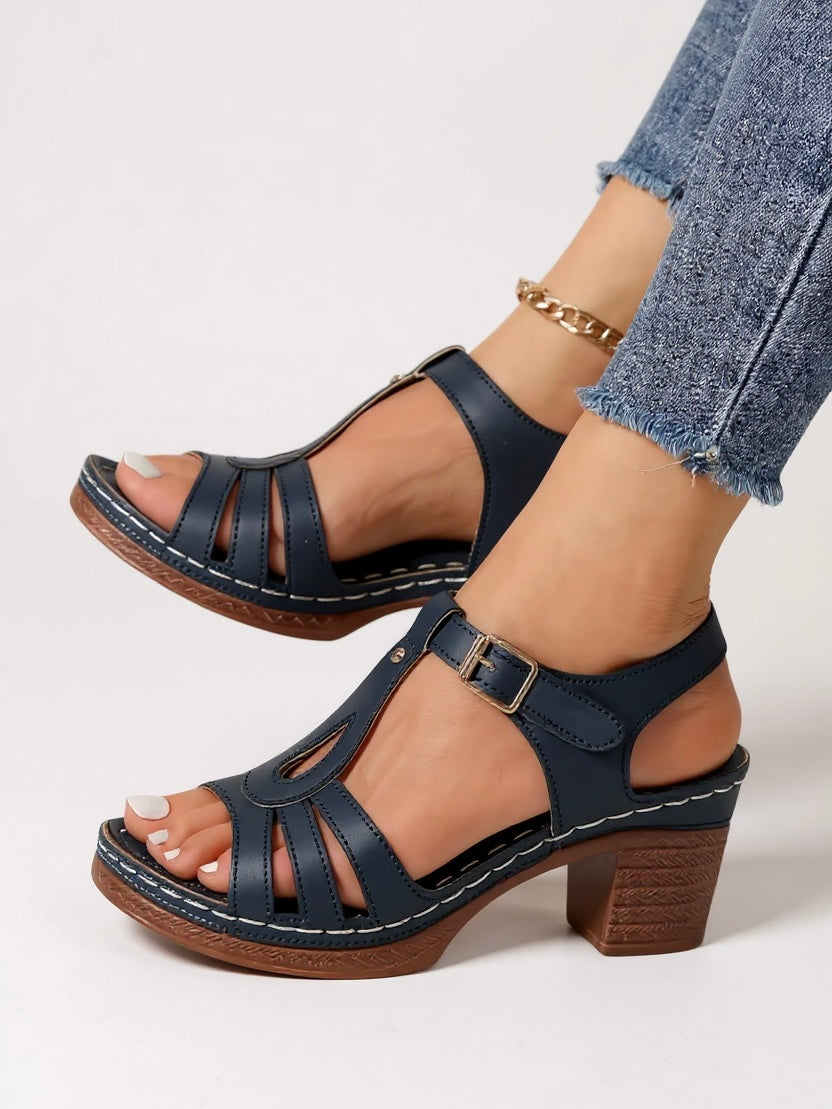 Women's Heeled Strappy Sandals