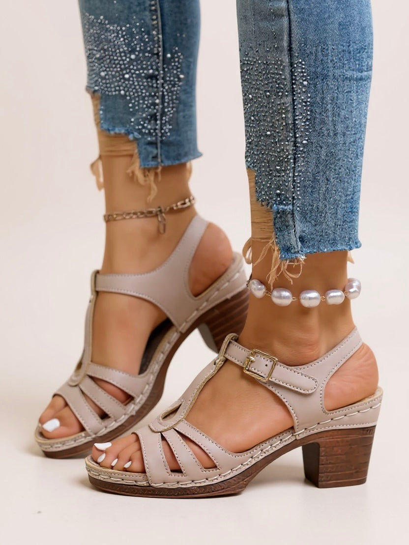 Women's Heeled Strappy Sandals