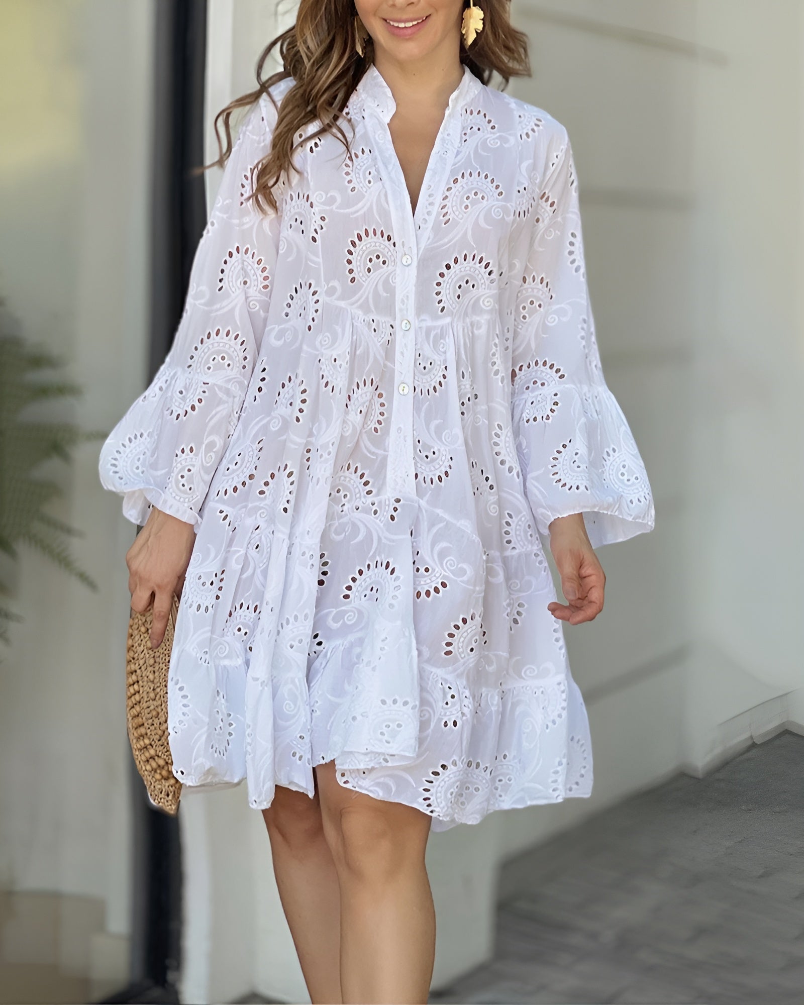 Women's Mini Dress – White