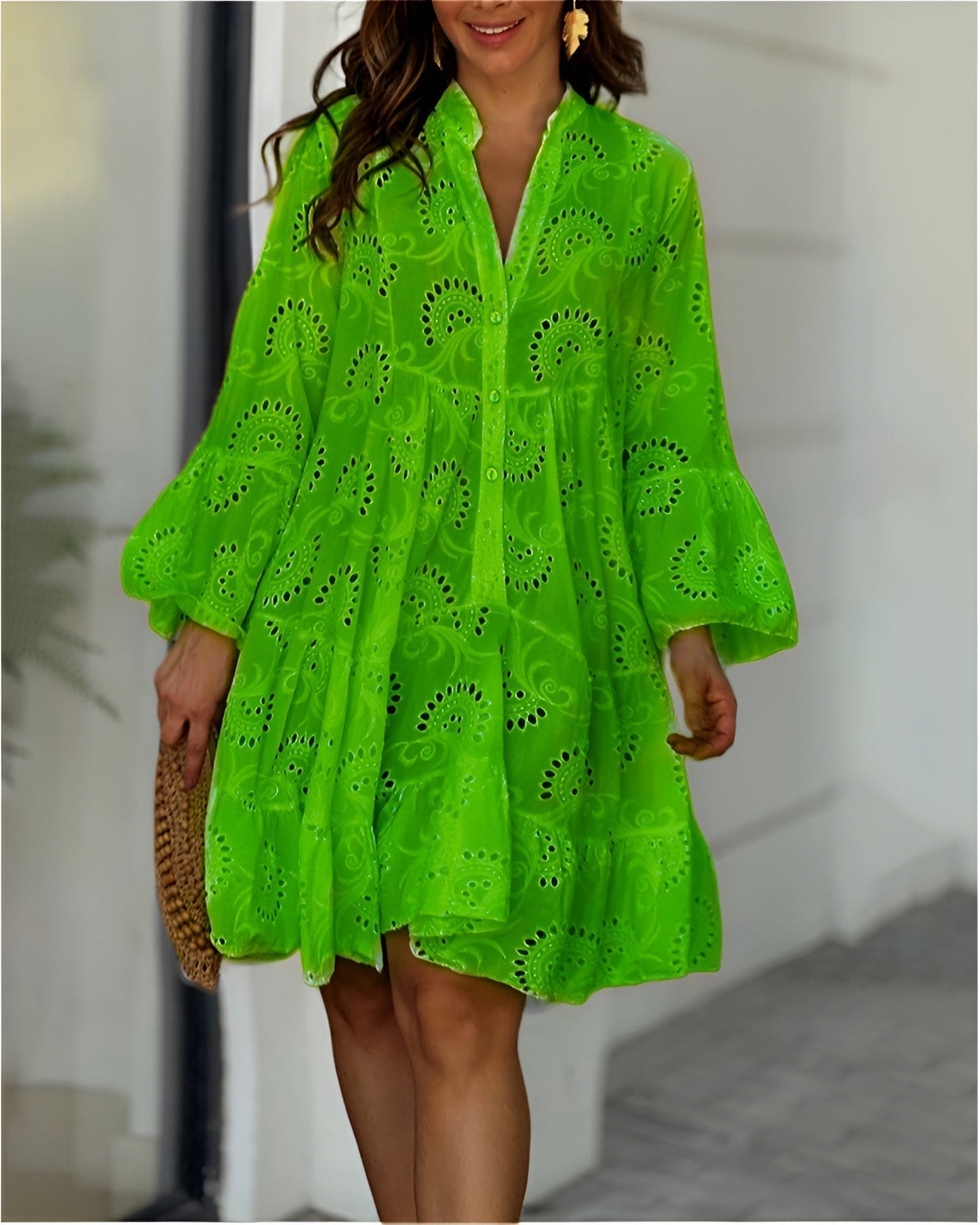 Women's Mini Dress – Green
