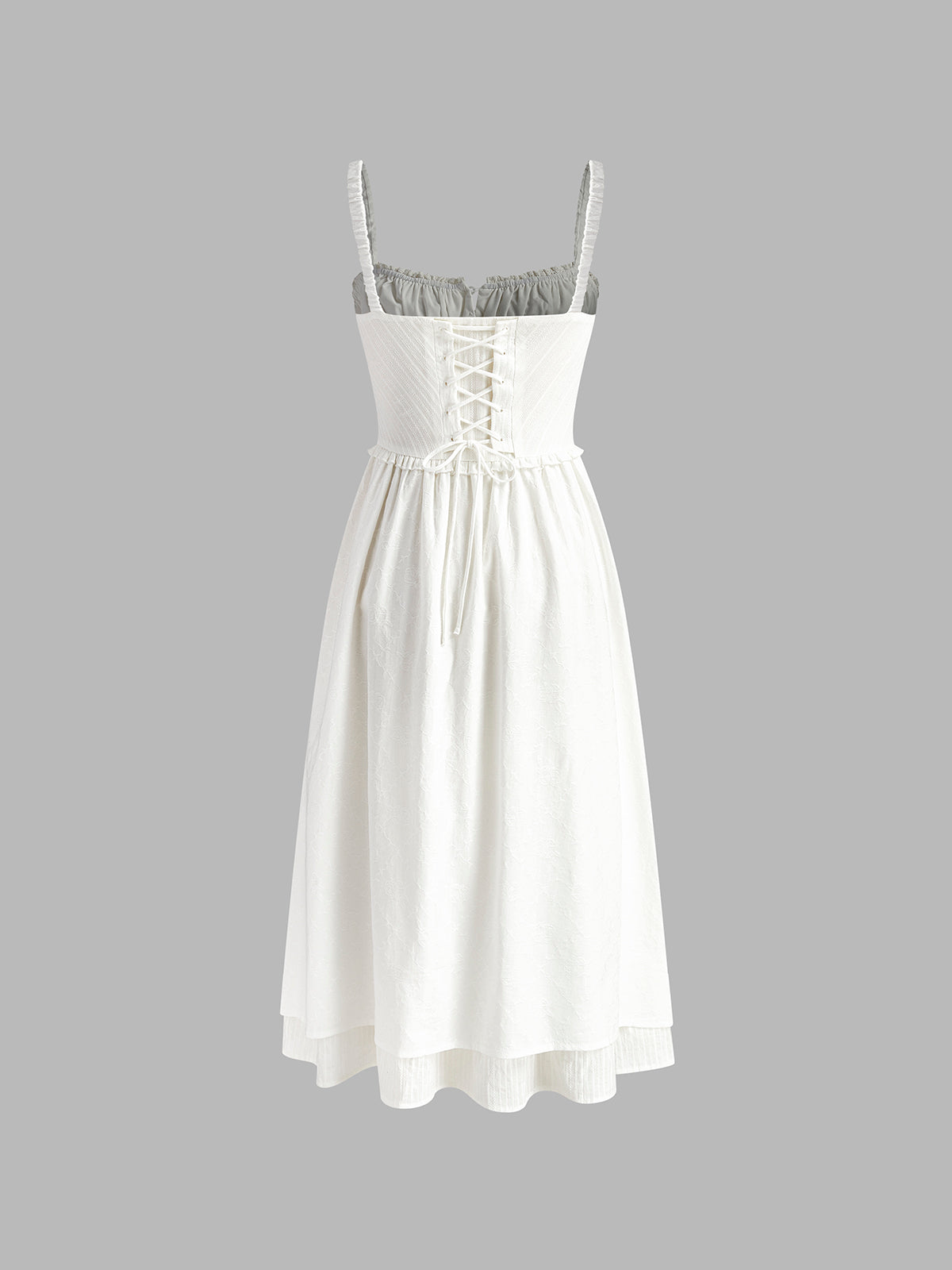 Women's Square Neck Midi Dress