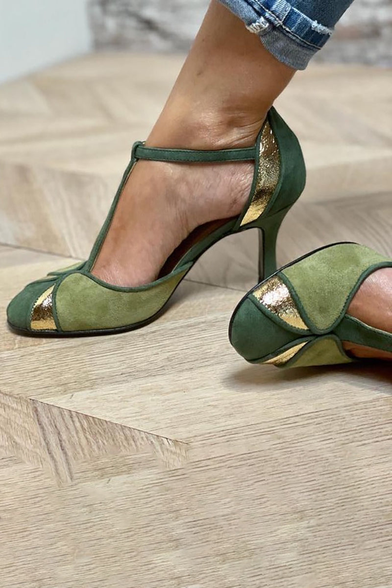 Women's T-Strap Heels