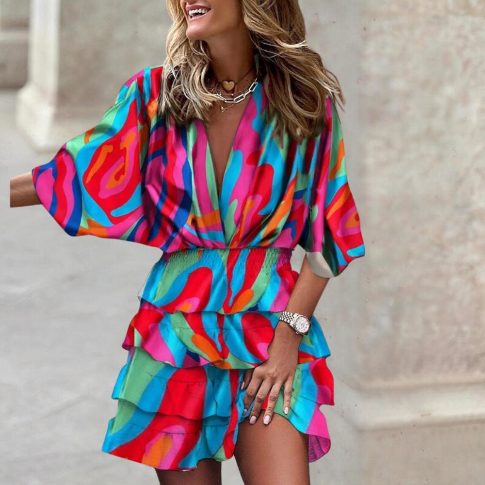 Women's Mini Dress – Multicolour