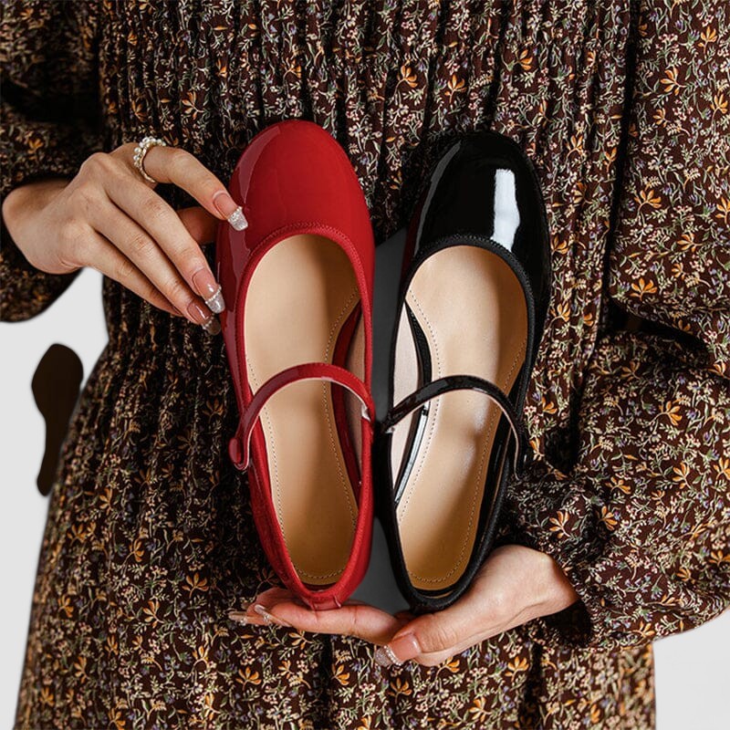 Women's Block Heel Mary Janes