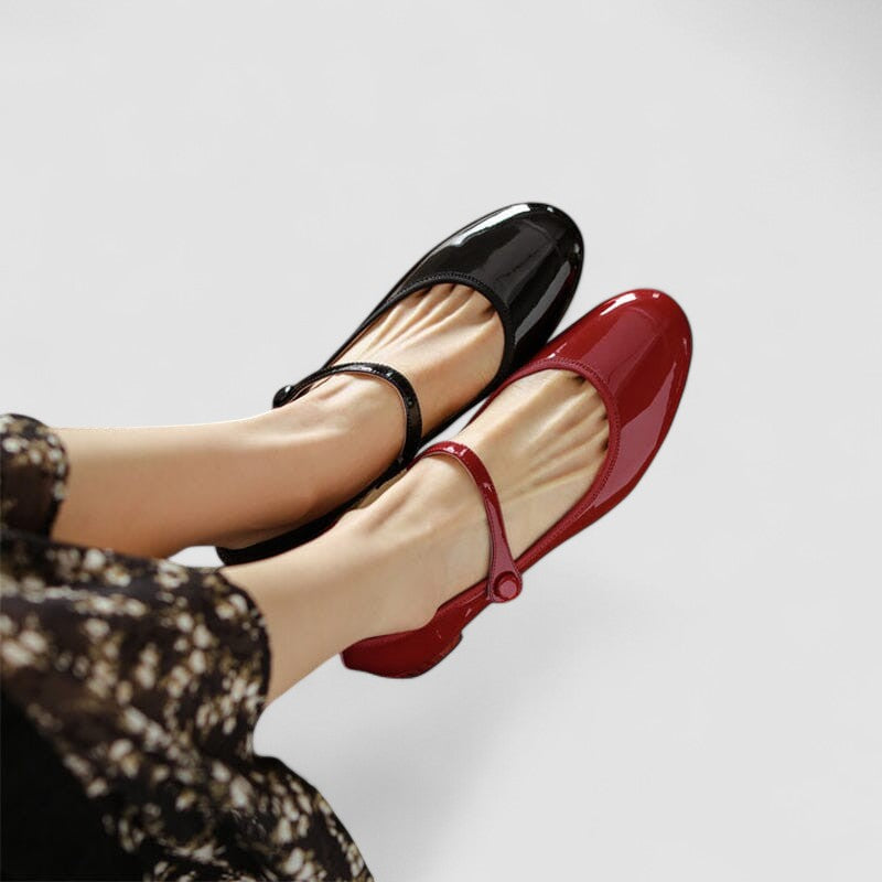 Women's Block Heel Mary Janes