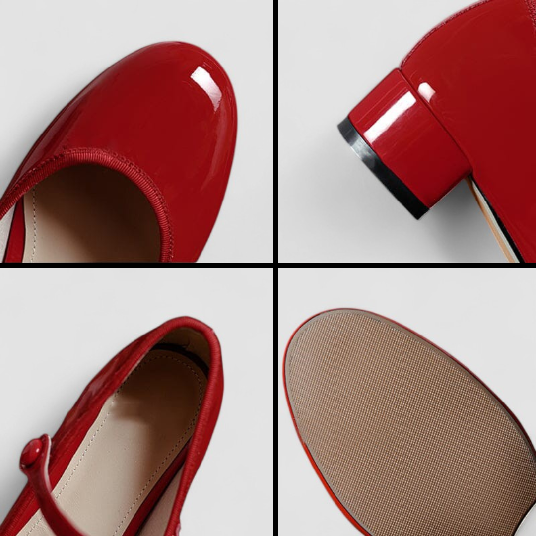 Women's Block Heel Mary Janes