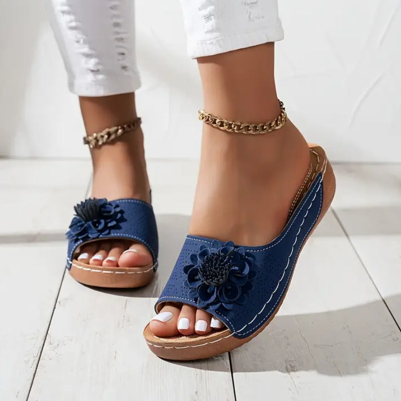 Women's Wedge Slide Sandals